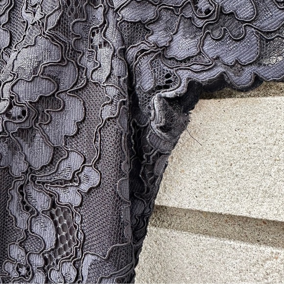 DVF Diane Von Furstenberg Ainsley Lace Sheath Dress Black - Picture 13 of 16